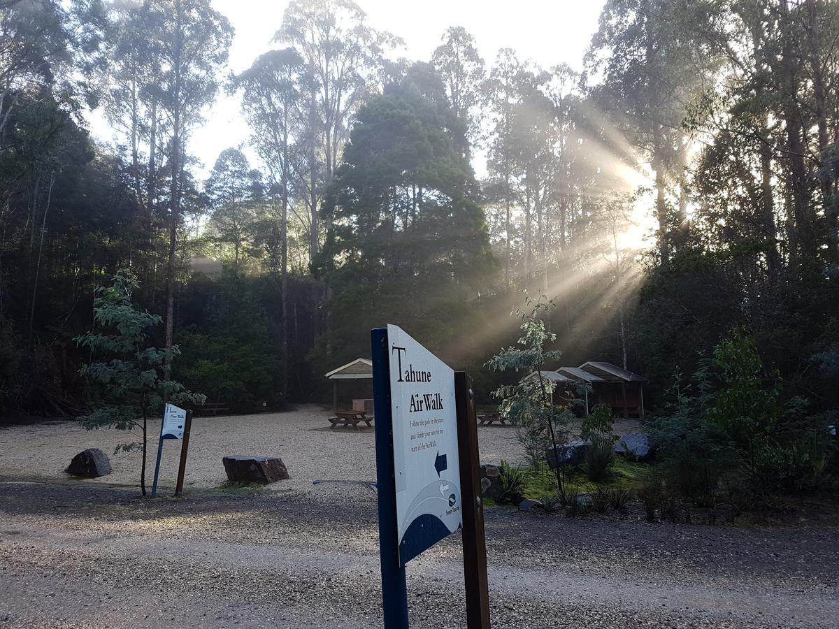 Tahune Airwalk Cabin And Lodge Geeveston Eksteriør bilde